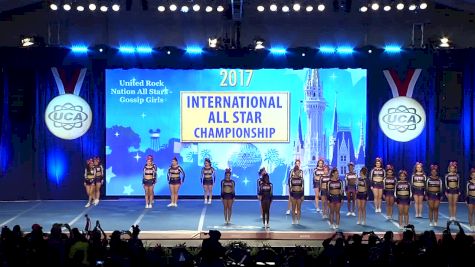 United Rock Nation All Stars - Gossip Girls [L1 Large Senior Day 1 - 2017 UCA International All Star Championship]