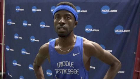 Sampson Laari 3rd in NCAA mile, still thinks he's an 800m guy