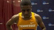 Christian Coleman after 60m NCAA record