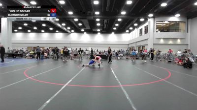 71 lbs Quarters - Austin Karlen, FL vs Jackson Milot, GA