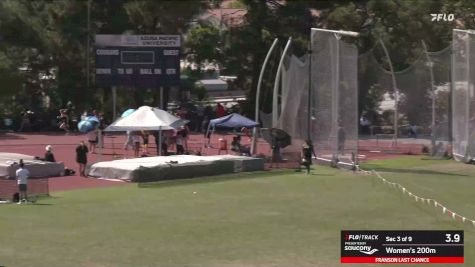 Women's 200m, Finals 3
