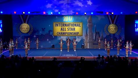 Cheer Express Allstars - Senior Navy [L3 Large Senior Coed Day 2 - 2017 UCA International All Star Championship]