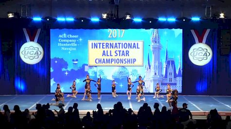 ACE Cheer Company - Huntsville - Navajos [L1 Small Youth Day 2 - 2017 UCA International All Star Championship]