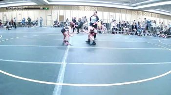 42 lbs Quarterfinal - Dawson Harrison, Colorado Outlaws vs Azalea Garcia, The Valley WC