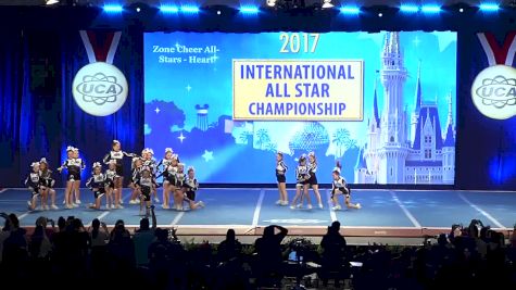 Zone Cheer All-Stars - Heart [L1 Small Youth Day 2 - 2017 UCA International All Star Championship]