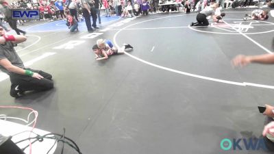 40 lbs Round Of 16 - Esther Nealy, Berryhill Wrestling Club vs Maverick Meyer, Skiatook Youth Wrestling