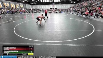 157 lbs Cons. Round 3 - Kian Morstad, Shawano vs Cameron Kulow, Plymouth