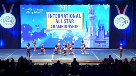 Turners All Stars - Baby Blue [L1 Small Tiny Division II Day 2 - 2017 UCA International All Star Championship]