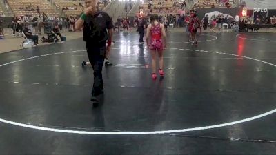 93 lbs Cons. Round 1 - Briley Hennings, Barlett Youth Wrestling vs Aubyn Collett, Joelton Wrestling Club