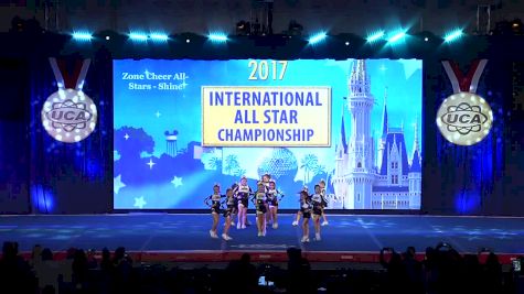 Zone Cheer All-Stars - Shine [L1 Small Mini Day 2 - 2017 UCA International All Star Championship]