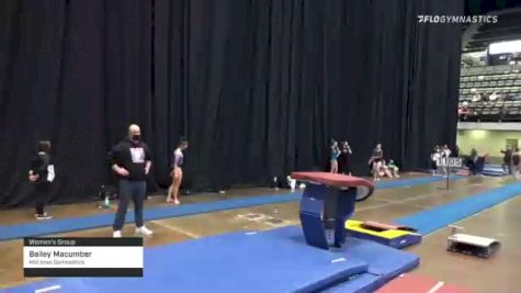Bailey Macumber - Women's Group, Mid Iowa Gymnastics - 2021 Women's Xcel Region 4 Championships