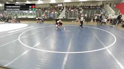 126 lbs Cons. Semis - Izayiah Chavez, Best Trained Wrestling vs Ayden Bergman, Immortal Athletics WC