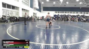 138 lbs Cons. Round 5 - Rufus Ekberg, Santa Monica vs Eli Roripaugh, Chaparral