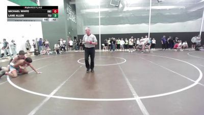 113 lbs Cons. Round 3 - Lane Allen, Paola vs Michael White, Northman Wrestling Club
