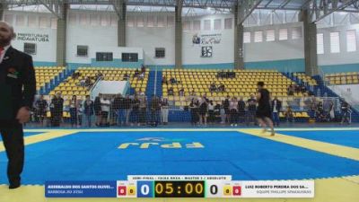 ADERBALDO DOS SANTOS OLIVEIRA vs LUIZ ROBERTO PEREIRA DOS SANTOS 2026 FPJJ Campeonato Paulista Sem Kimono
