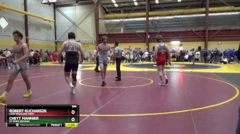 190 lbs Cons. Round 6 - Robert Kucharszk, Lake Highland Prep vs Chett Mannier, St Paris Graham