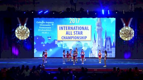 Colegio Aspaen Gimnasio Yumanana (Colombia) - Mini 1 [L1 Small Mini Division II Day 2 - 2017 UCA International All Star Championship]