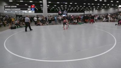 140 lbs Champ. Rd Of 16 - Jaylee Lester, Illinois vs Danika Flickinger, South Central Punisher Wrestling