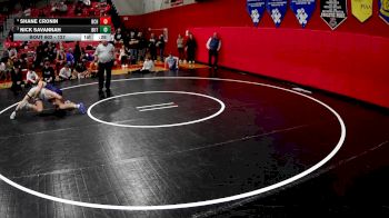 127 lbs Cons. Semi - Shane Cronin, Bethlehem Center Hs vs Nick Savannah, Butler