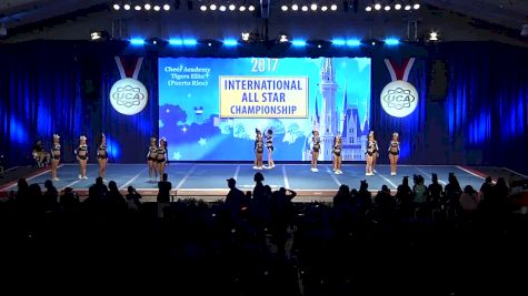 Cheer Academy - Tigers Elite (Costa Rica) [L1 Small Senior Division II Day 2 - 2017 UCA International All Star Championship]