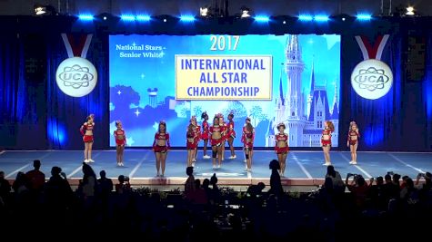 National Stars - Senior White [L1 Small Senior Division II Day 2 - 2017 UCA International All Star Championship]