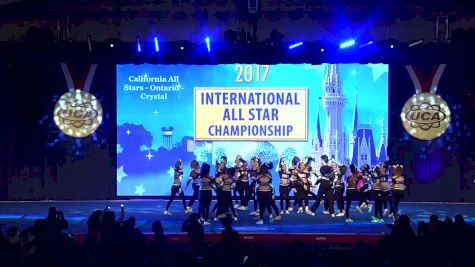 California All Stars - Ontario - Crystal [L1 Large Senior Day 2 - 2017 UCA International All Star Championship]