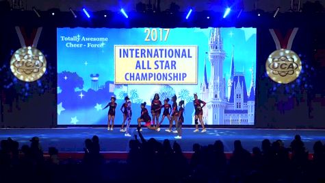 Totally Awesome Cheer - Force [L1 Small Senior Division II Day 2 - 2017 UCA International All Star Championship]