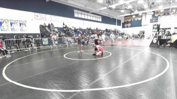 100 lbs Champ. Round 2 - Kimberly Ocampo, Rowland vs Charlie Kuntz, Liberty (Bakersfield)