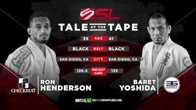 Baret Yoshida vs Ron Henderson Five Grappling Super League