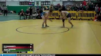 132 lbs Cons. Round 5 - Ty Daugherty, AVON vs Ryan Wissmar, SPRINGBORO