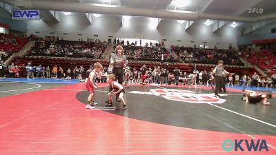49 lbs Consi Of 16 #2 - Axel Miller, Skiatook Youth Wrestling vs Easton Meeker, Collinsville Cardinal Youth Wrestling