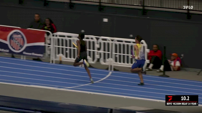 Youth Boys' 4x200m Relay, Finals 1 - Age 14