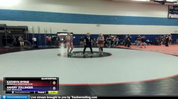 106 lbs Round 2 - Xavery Zollinger, East Idaho Elite vs Kathryn Byrne, Bonneville Wrestling Club