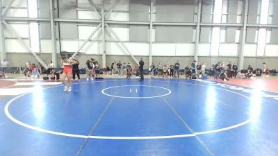 130 lbs Champ. Round 4 - Abrionna Apodaca, Scrap Yard Garage Wrestling vs Olive Halsey, Mat Rats Rebooted Wrestling