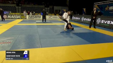 Michael Speal vs Sashay Bilsky-Wiltse Pan Jiu-Jitsu IBJJF Championship