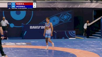 48 kg Final 3-5 - Benedek Tombor, Hungary vs Ararat Avetisyan, Armenia
