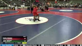 165 lbs Cons. Round 3 - Zoey Brown, Rogers Heritage vs Katie Mendez, Fort Smith Northside