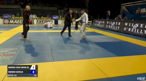 Matheus Lucas Rocha De Oliveira vs Federico Castillo Pan Jiu-Jitsu IBJJF Championship