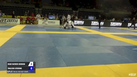Brad Mathew Johnson vs Thalison Soares Pan Jiu-Jitsu IBJJF Championship