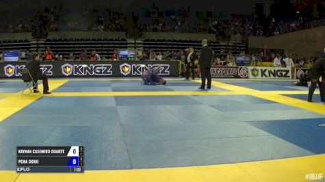 Kaynan Casemiro Duarte vs Pema Dorji Pan Jiu-Jitsu IBJJF Championship