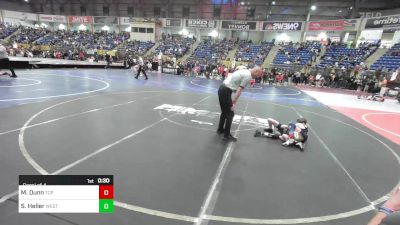 73 lbs Consi Of 4 - Michael Dunn, Top Team Colorado vs Sawyer Heller, West Grand