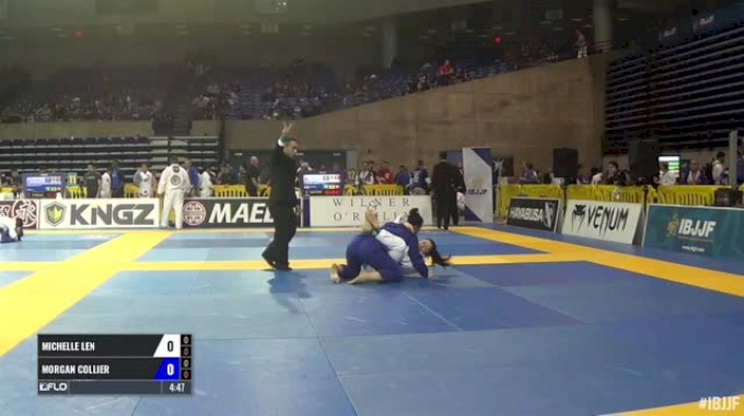 Michelle Len vs Morgan Collier Pan Jiu-Jitsu IBJJF Championship