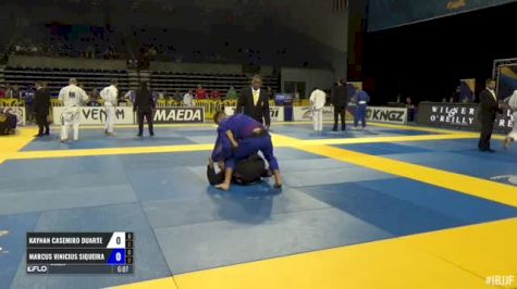 KAYNAN CASEMIRO DUARTE vs MARCUS VINICIUS SIQUEIRA Pan Jiu-Jitsu IBJJF Championship