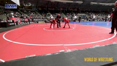 130 lbs 2nd Place - Jeremiah Martinez, SoCal Hammers vs Jayvyn Allami, Team Tulsa Wrestling Club