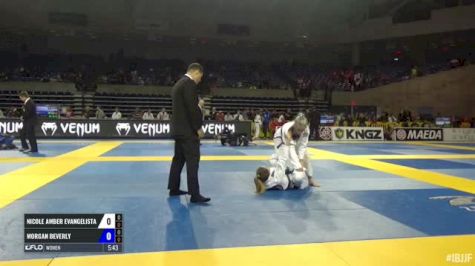 Nicole Amber Evangelista vs Morgan Beverly IBJJF 2017 Pan Jiu-Jitsu Championship