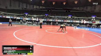 150 lbs Quarters & Wb (16 Team) - Branden Kiraly, Mountain View vs Jojo Gigliotti, South Carroll