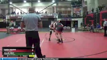 285 lbs Cons. Round 1 - Kaleb Kiely, Covington Catholic vs David Riggins, Taylor County
