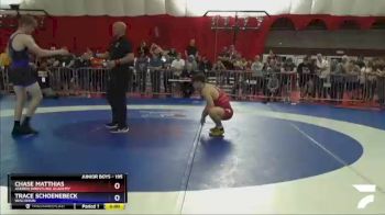 195 lbs 1st Place Match - Chase Matthias, Askren Wrestling Academy vs Trace Schoenebeck, Wisconsin