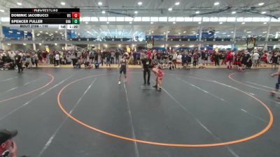 110 lbs Champ. Round 2 - Spencer Fuller, Unattached vs Dominic Jacobucci, Westshore