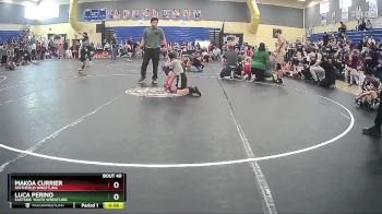 59/62 Round 2 - Makoa Currier, Smithfield Wrestling vs Luca Perino, Eastside Youth Wrestling